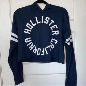 Hollister cropped Hoodie Tee